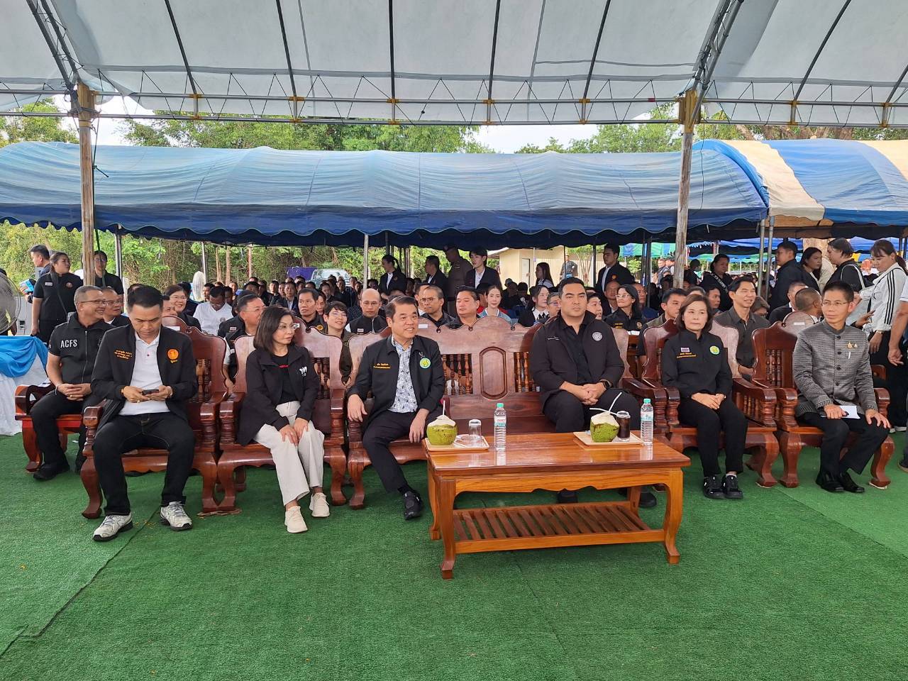 title - รมว.กษ. และ รมช.กษ. ลงพื้นที่ตรวจราชการในพื้นที่จังหวัดนครพนม
